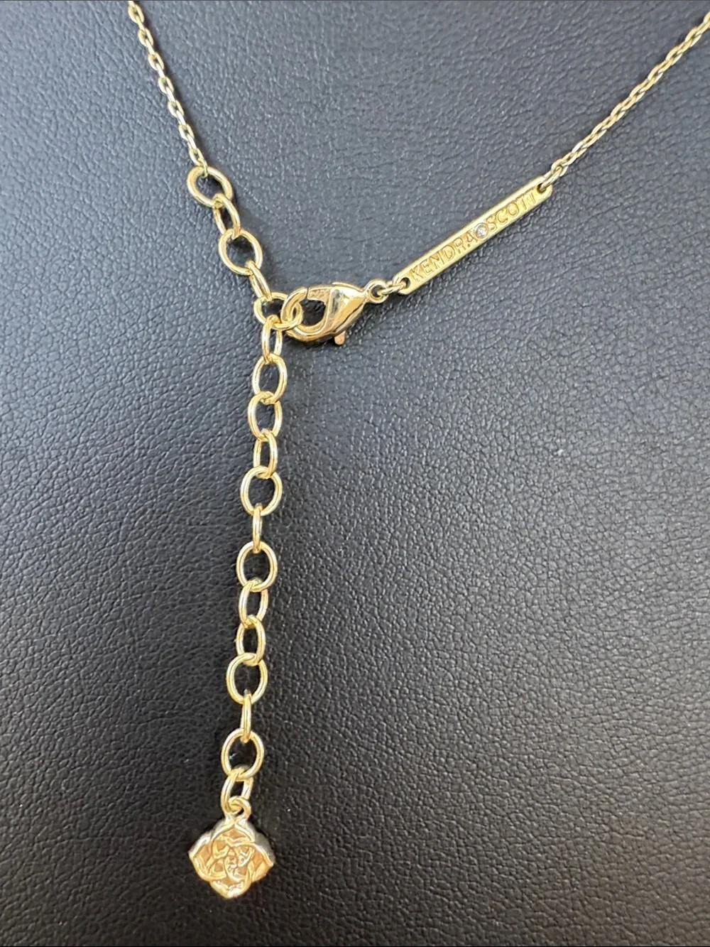 Kendra Scott Gold Nola Drusy Pendant Necklace